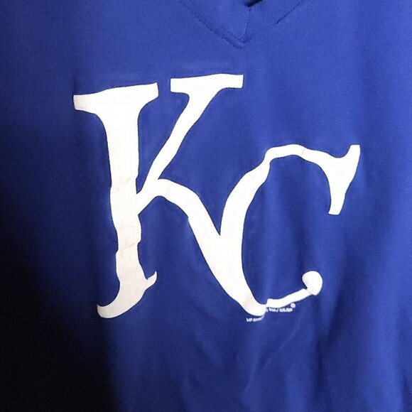 Kansas City Royals MLB Classic Shimmer Logo Top Medium - Picture 3 of 6